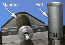 Mandrel and part example