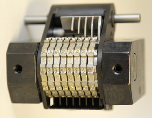 Manual Numbering Head by Columbia Marking Tools