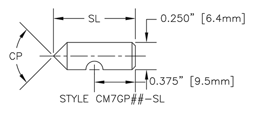 CM7G-SL-Punch drawing