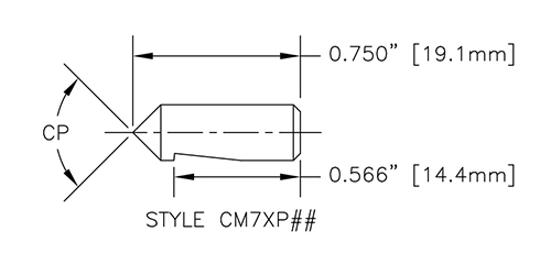 CM7X-Punch drawing