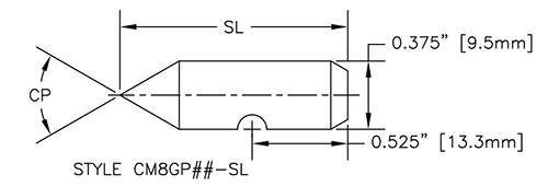 CM8G-SL-Punch drawing